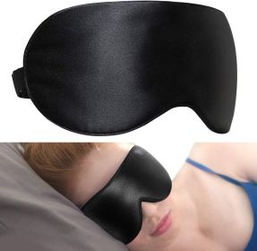 Lacette Silk Eye Mask for Men Women, 6A Mulberry Silk Light Blocking Sleep Mask, 100% Night Blindfold for Sleeping with Adjustable Strap, Comfortable