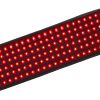 126Pcs LED Red Light Therapy Belt 660nm 850nm Waist Wrap Pad Pain Relief Weight Loss Joint Pain Near Infrared Light Therapy Device