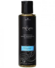 Me &amp; You Massage Oil Vanilla Sugar Sweet Pea 4.2oz (SKU: ONVL454)