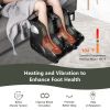 Shiatsu Kneading Rolling Vibration Heating Foot Massager