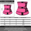 Modeling strap Neoprene Sauna Waist Trainer Corset Sweat Belt for Women Weight Loss Compression Trimmer Tummy Control Strap