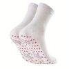 1 Pair Of Self-Heating Socks, Comfortable Elastic Resistant To Penetration Heating Socks Warm And Cold-Resistant Socks For Outdoor Activities, Skiing,