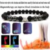 Magnetic Weight Loss Effective Anklet Bracelet Gallstone Hematite Chain Stimulating Acupoints Slim Fat Bracelet Pain Relief