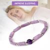 Natural Amethysts Bracelets For Women Men Loss Weight Body Cure Stretch Bracelet Tiger Eye Bloodstone Crystal Yoga Jewelry Gift