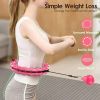 Custom Knots Weighted Hoola Fitness Hoop Smart Hula Thin Waist Weight Loss Knots Weighted Hoola Fitness Hoop Smart Hula Thin Waist Weight Loss